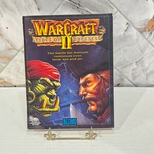 Warcraft II Tides of Darkness Original Manual Only Blizzard PC 1996